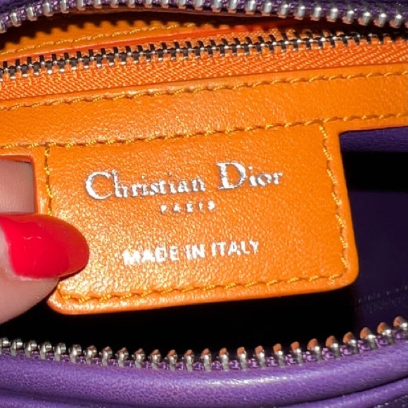 CHRISTIAN DIOR LADY DIOR BAG (AUTHENTIC) - Picture 6 of 10